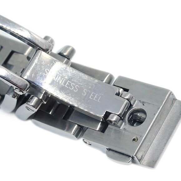 Hermes CL4.231 Clipper Quartz Watch SS Pink Shell Pink Sapphire 195220 - Picture 5 of 8